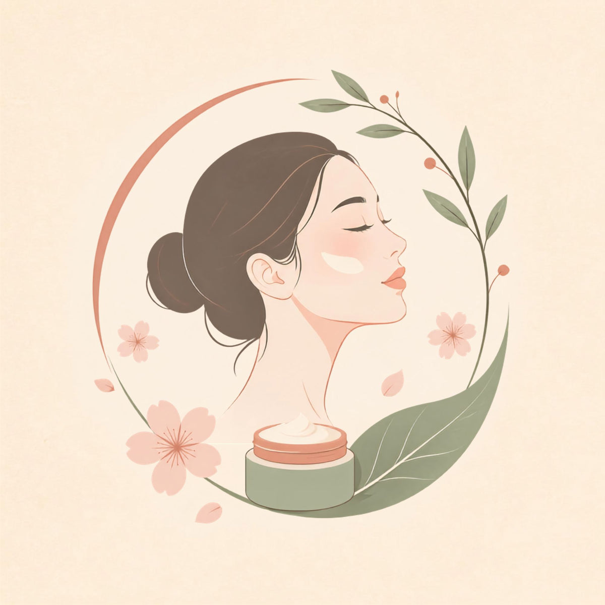 Illustration K-Beauty Skincare
